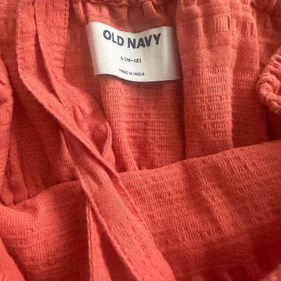 Charming Coral Kids Dress - Picture 3 of 4